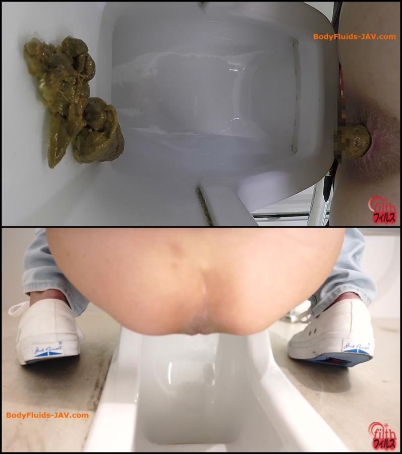 Hidden camera in public toilet filming female poop 2018 (BFFF-150) [FullHD/1920x1080]