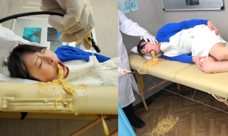 Endoscopy Induces Vomiting in an Unscrupulous Clinic 2026 (BFJV-192) [FullHD/1920x1080]